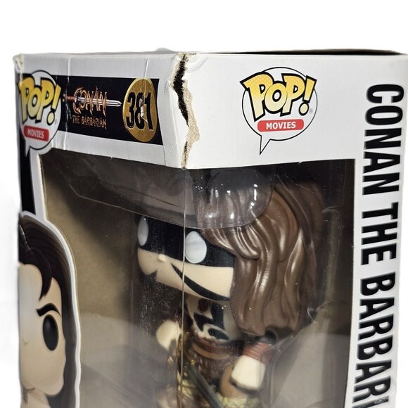 Funko POP! Conan the Barbarian Masked #381 PX Previews Exclusive DAMAGED BOX - Picture 8 of 10
